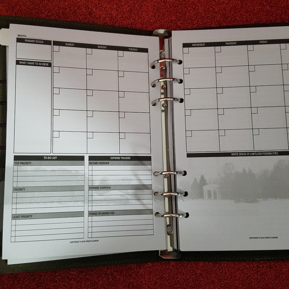 Daily Planner, Calendar, Journal, and Organizer - Picture 7 of 12
